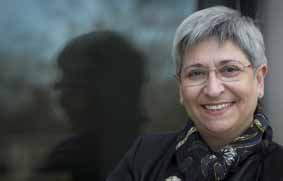 Olga Gil, vicerrectora de Relaciones Internacionales y Cooperación.